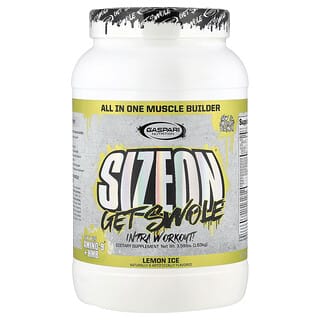 Gaspari Nutrition, SizeOn®, Get Swole, Intra-entraînement, Citron glacé, 1,63 kg