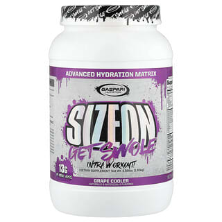 Gaspari Nutrition, SizeOn, All In One Muscle Builder, Grape Cooler, 3.59 lbs (1.63 kg)