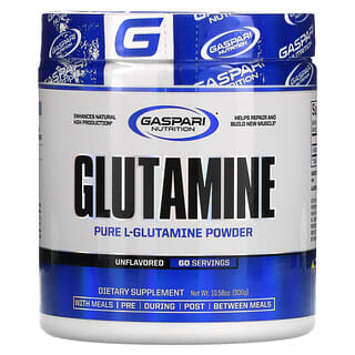 Gaspari Nutrition, Glutamine, non aromatisée, 300 g
