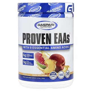 Gaspari Nutrition, Proven EAAs™ with 9 Essential Amino Acids, Guava Nectarine, 13.75 oz (390 g)