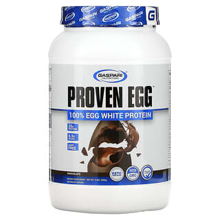 Gaspari Nutrition, Proven Egg，全蛋清蛋白，巧克力，2磅(900克)