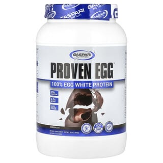 Gaspari Nutrition, Proven Egg™, 100% Egg White Protein, Chocolate, 2 lbs (900 g)