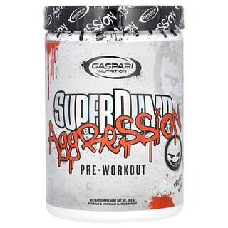 Gaspari Nutrition, SuperPump Aggression Pre-Workout, aggressives Pre-Workout, Mayhem Mango, 450 g