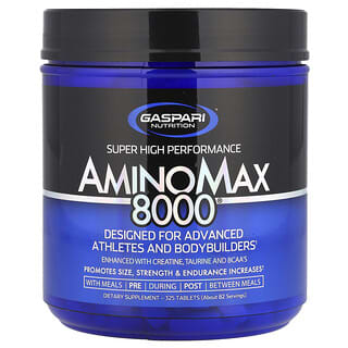 Gaspari Nutrition, AminoMax 8000（アミノマックス8000）、タブレット325粒