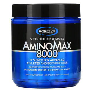 Gaspari Nutrition, AminoMax 8000，325 片