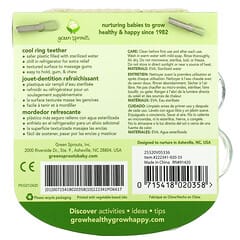 Green Sprouts, 清凉出牙嚼环，适用于 6 个月以上婴幼儿，透明，1 个