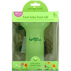 Green Sprouts, Molinillo de comida fresca para bebés, Verde, 236 ml (8 oz) (Producto descontinuado) 