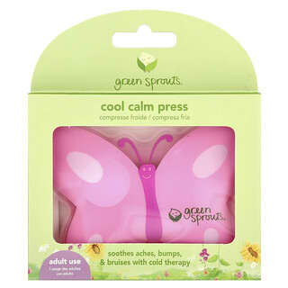 Green Sprouts, Cool Calm Press, розовый, 1 шт.