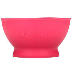 Green Sprouts, Feeding Bowl, 6+ Months, Pink, 1 Bowl