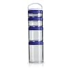 Portable Stackable Containers, Purple, Starter 4 Pack