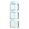 Portable Stackable Containers, White, 3 Pack, 100 cc Each