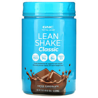 GNC, Total Lean, Lean Shake Classic, Swiss Chocolate, 1.69 lb (768 g)              