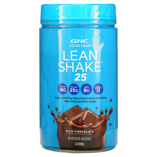 GNC, Total Lean，瘦奶昔 25，浓巧克力，29.35 盎司（832 克）