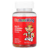 GummiKing, Kids, Multi Vitamin + Mineral, Orange, Strawberry And Cherry, 60 Gummies