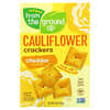 From The Ground Up, Cauliflower Crackers, Cheddar, 4 oz (113 g)