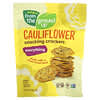From The Ground Up, Cauliflower Snacking Crackers, Everything, 3.5 oz (100 g)