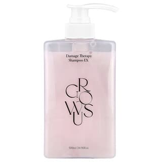 GROWUS, Damage Therapy Shampoo EX, Shampoo zur Reparatur von Schäden, 500 ml (16,90 fl. oz.)