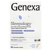 Sleepology, Ayuda para dormir orgánica durante la noche, Vainilla y lavanda, 60 comprimidos masticables