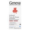 Genexa, Infants' Pain & Fever, Organic Blueberry, 160 mg, 2 fl oz (59 ml)