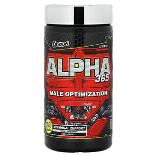 Glaxon, ALPHA 365, Male Optimization, 120 Capsules