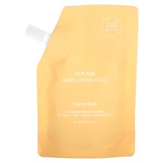 Haan, Repuesto de crema para manos, Carrot Kick, 150 ml (5,07 oz. Líq.)