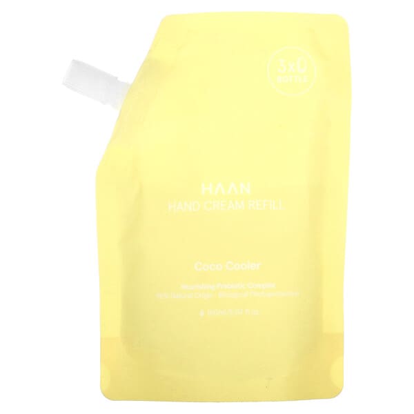 Haan, Hand Cream Refill, Coco Cooler, 5.07 fl oz (150 ml)