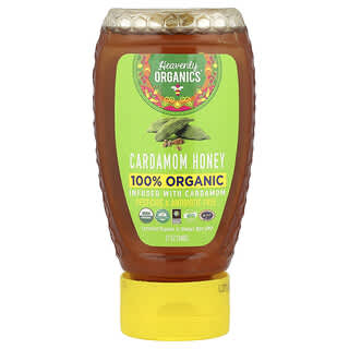 Heavenly Organics, 100% Mel e Cardamomo Orgânicos, 340 g (12 oz)