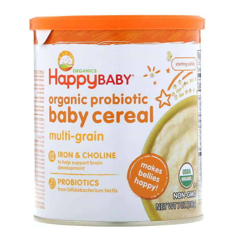 Happy baby sales cereal organic