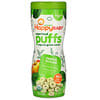 Superfood Puffs, Organic Grain Snack, Apple & Broccoli, 2.1 oz (60 g)