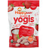 Happy Family Organics, Yoguis orgánicos, Bocadillos liofilizados de yogur y frutas, Fresa, 28 g (1 oz)