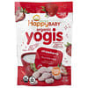 Happy Family Organics, Happy Baby®, Organic Yogis, Freeze Dried Yogurt & Fruit Snacks, Crawling Baby, Strawberry, 1 oz (28 g)