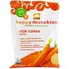 happymunchies, Rice Cakes, Carrot, 1.4 oz (40 g)