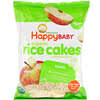 Organic Rice Cakes, Puffed Rice Snack, Apple, 1.4 oz (40 g)