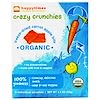 happytimes, Crazy Crunchies, Organic Freeze-Dried Carrot Apple Bits, 5 Pouches, 6 g Each