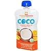 Happysqueeze, Органические суперпродукты, COCO, Оранжевое манго и кокосовое молоко, 3,5 унции (99 г)