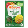 Happy Family Organics, Happy Kid（ハッピーキッズ）、オーガニックリンゴ、ケール、マンゴー、4袋、各90g（3.17オンス）