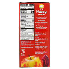 Happy Family Organics, Happy Kid, Organic Apple, Beet, Strawberry & Kiwi, 4 Pouches, 3.17 oz (90 g) Each (Discontinued Item) 