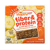 HappyTot, Fiber & Protein Gluten Free Oat Bar, Organic Bananas & Carrots, 5 Bars, 0.88 oz (25 g) Each