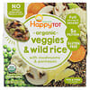 Happy Tot, 12+ Months, Organic Veggies & Wild Rice with Mushrooms & Parmesan, 4.5 oz (128 g)