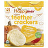 Happy Family Organics, Happy Baby®, 유기농 티더 크래커, 망고 & 호박, 아마란스 함유, 12팩, 각 4g(0.14oz)