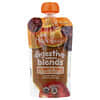 Happy Family Organics, Happy Baby®, Digestive Support Blends™, 생후 6개월 이상, 유기농 사과, 호박, 자두, 113g(4oz)