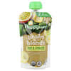 Happy Family Organics, Happy Baby®, Brain Support Blends™, 6 meses en adelante, Plátanos, espinaca, maracuyá y avena orgánicos, 113 g (4 oz)