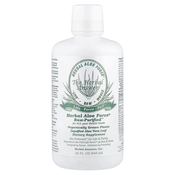 Herbal Aloe Force®, Raw Purified™, 32 fl oz (946 ml)