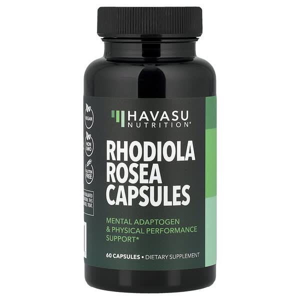 Rhodiola Rosea, 60 Capsules
