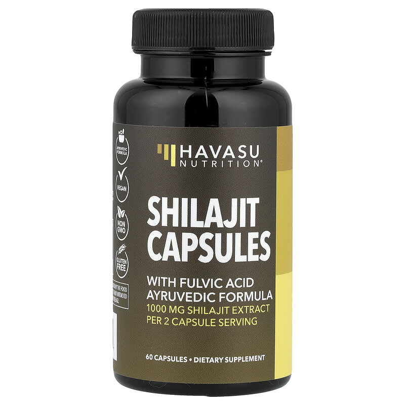 Capsules De Shilajit Lebepur - Boîte De 60 Capsules (40,5g), Complément Alimentaire, Origine Allemagne
