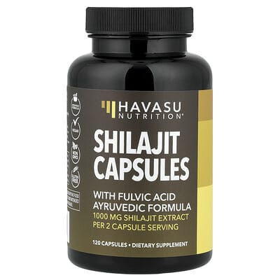 Havasu Nutrition, Shilajit, 120 Capsules