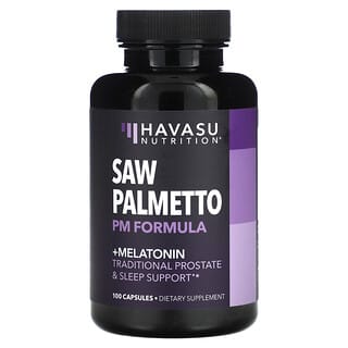 Havasu Nutrition, Saw Palmetto PM Formula, 100 Capsules