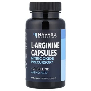 Havasu Nutrition, L-精氨酸，加强型，60 粒胶囊