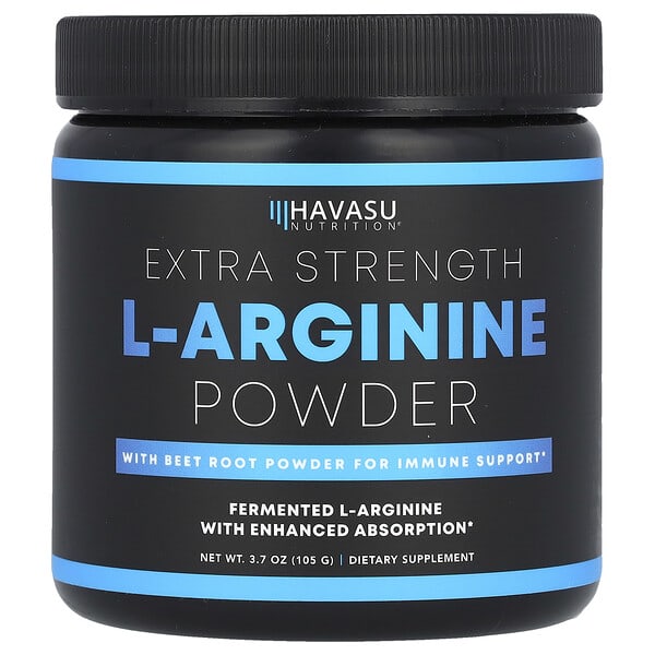 Havasu Nutrition, L-Arginine Powder, Extra Strength, 3.7 oz (105 g)