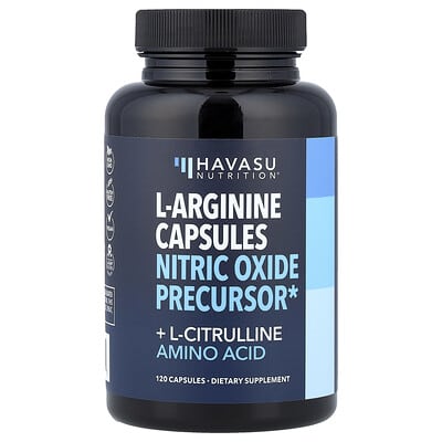 Havasu Nutrition, L-Arginine + L-Citrulline, 120 Capsules